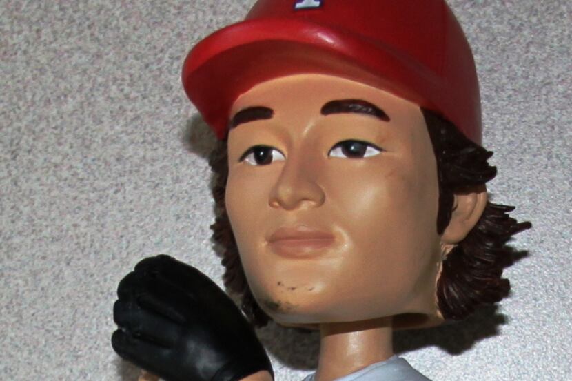 Yu Darvish bobblehead, June 11 vs. Cleveland (first 20,000): Darvish's bobblehead comes with...