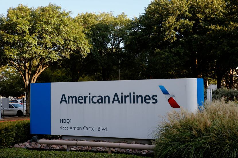 American Airlines headquarters in Fort Worth on Aug. 30, 2018. The union is calling...