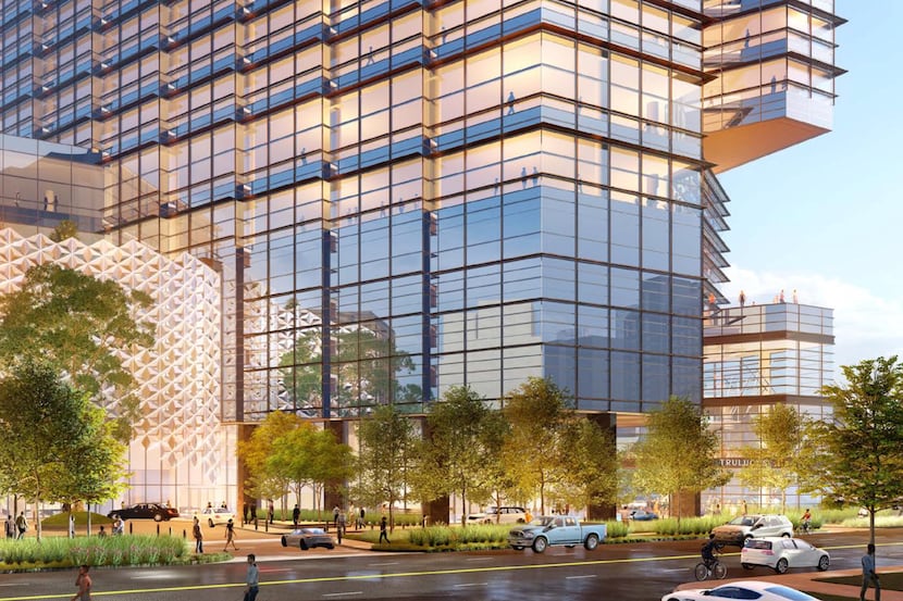 Trammell Crow Co.'s 2401 McKinney tower will be built at Maple and McKInney avenues.