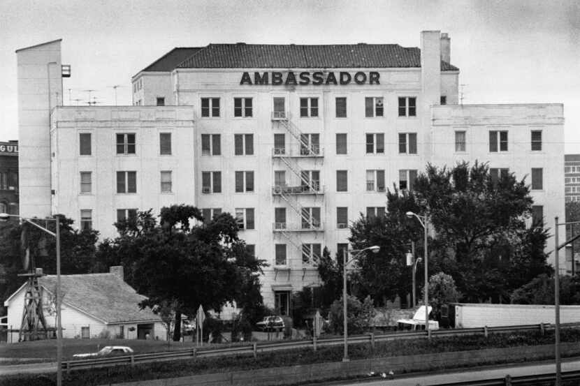The Ambassador Hotel photographed January 20, 1978.