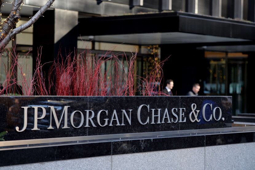 (FILES)The headquarters of JP Morgan Chase on Park Avenue December 12, 2013 in New York. US...