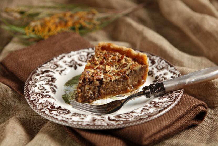 Buttermilk Pecan Pie, from Sissy’s Southern Kitchen, tames the sweetness with tangy...