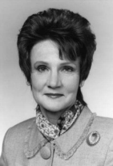  Betty Denton (Photo courtesy of the Legislative Reference Library).