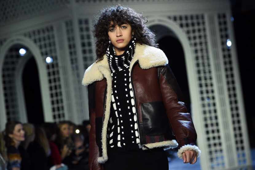 Hope you've held on to your old shearling coats, because this Altuzarra creation will surely...