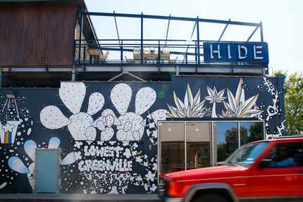 The new Hide on Greenville Avenue in Dallas is much bigger, with a rooftop patio.