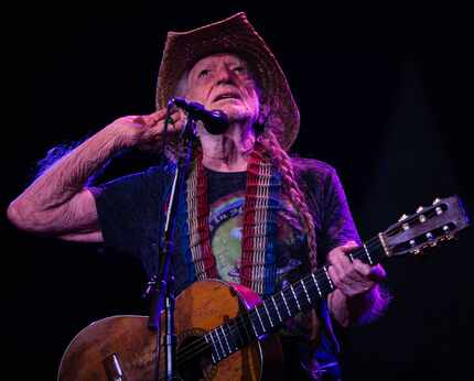 Willie Nelson performs during the Outlaw Music Festival 2017. Nelson usually encourages the...