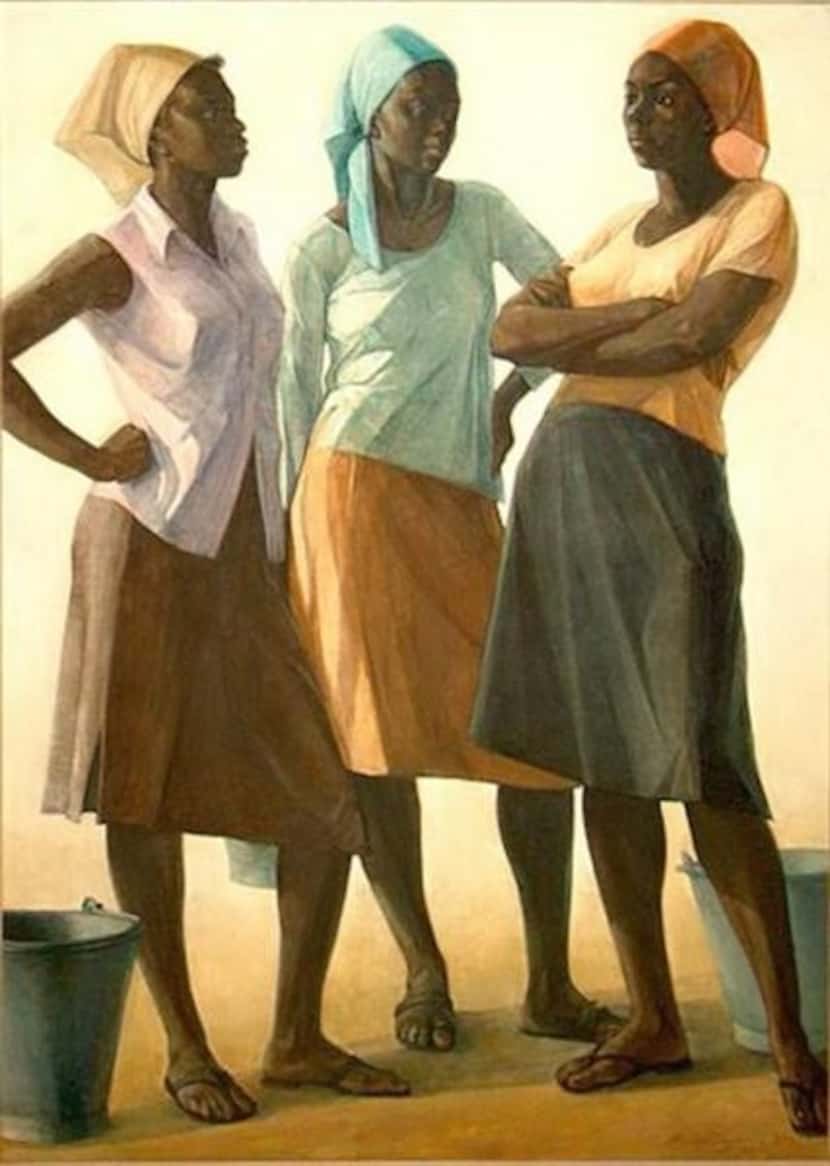 Barrington Watson captured a slice of daily life in Jamaica with the 1981 painting...