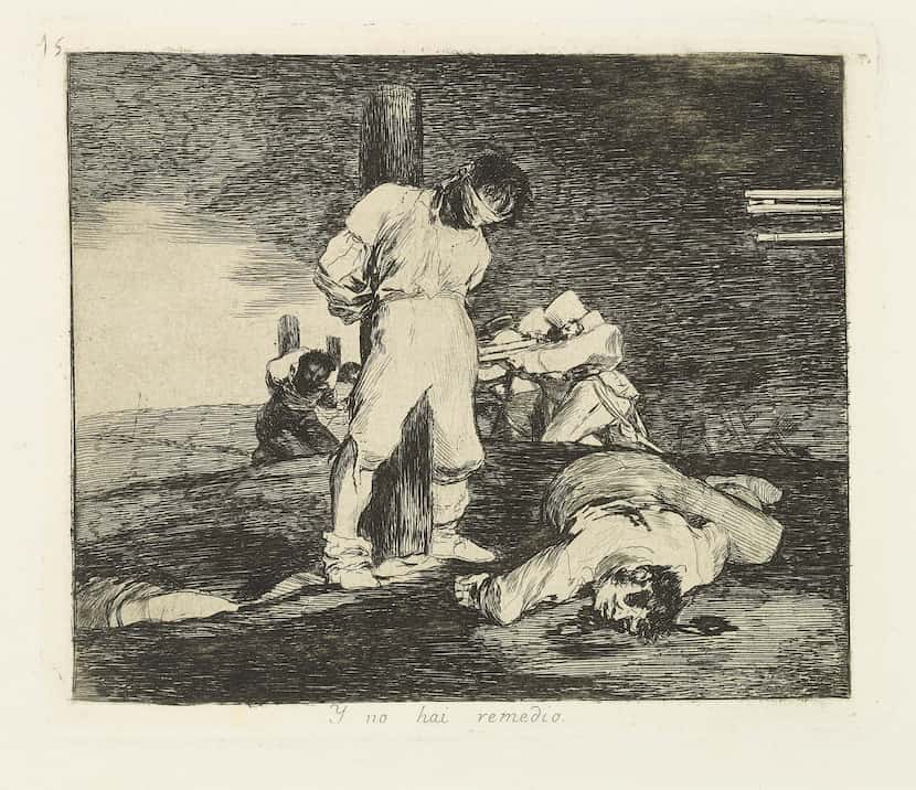 Francisco de Goya y Lucientes (Spanish, 1746-1828). The Disasters of War. And There’s No...