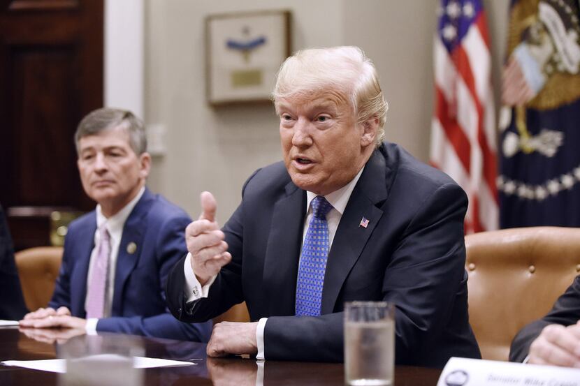 President Donald Trump's push to impose tariffs on tens of billions of dollars in imports is...