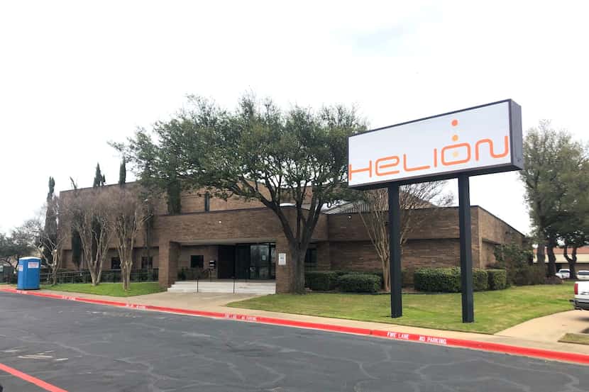 Helion Technologies' new, renovated offices in Garland. Forty employees have already moved...