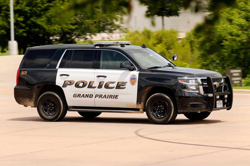 File photo of Grand Prairie police vehicle.