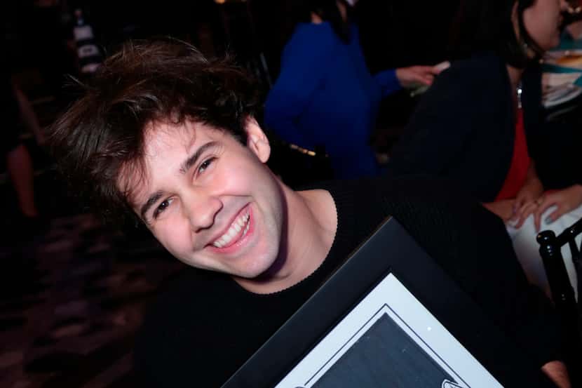 David Dobrik at the 2018 Streamy Awards presented by YouTube at The Beverly Hilton Hotel on...