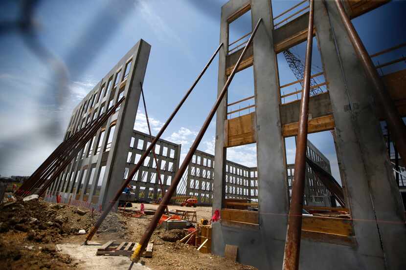 Commercial construction activity in North Texas rose 11 percent in June from a year ago.