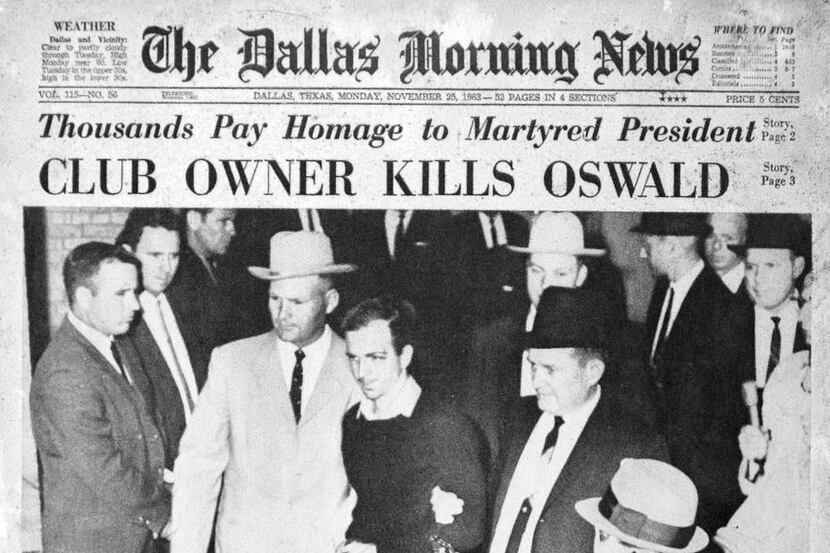 
The Nov. 25, 1963, edition of The Dallas Morning News featured this photo by Jack Beers of...
