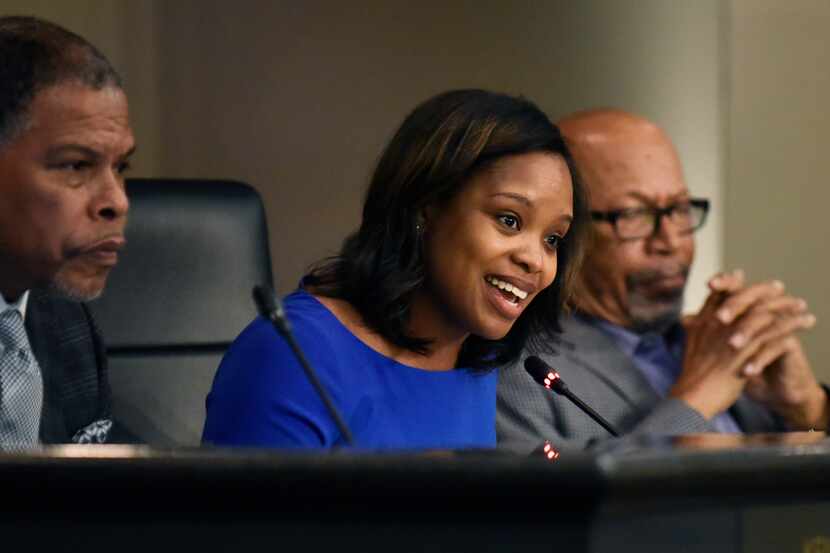 DeSoto councilwoman Candice Quarles benefited from her husband's fraud but has maintained...