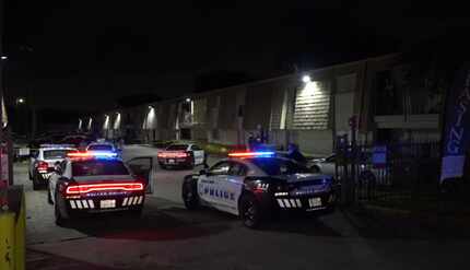An image from the scene where a man was fatally shot early Saturday in the 1200 block of...
