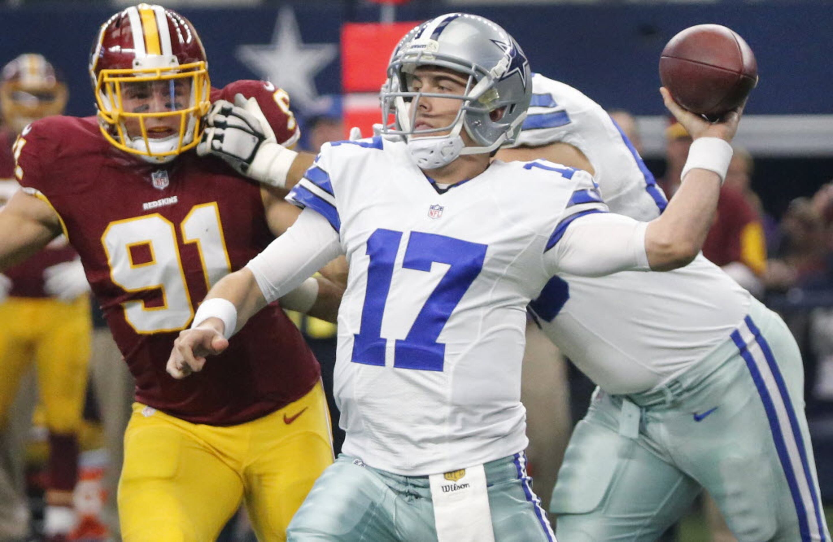 Cowboys reserve QB Jameill Showers on injured Kellen Moore: 'It's