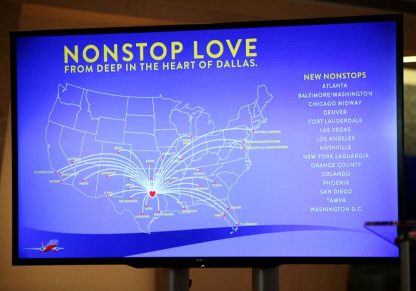 When the Wright amendment fades away, Southwest Airlines will add nonstop service to 15...