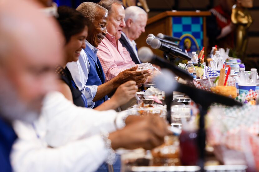 Judges voted on the Big Tex Choice Awards winners on Aug. 28, 2022 at Fair Park in Dallas.