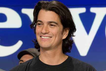 In this 2018 file photo, Adam Neumann, co-founder and CEO of WeWork, attended the opening...