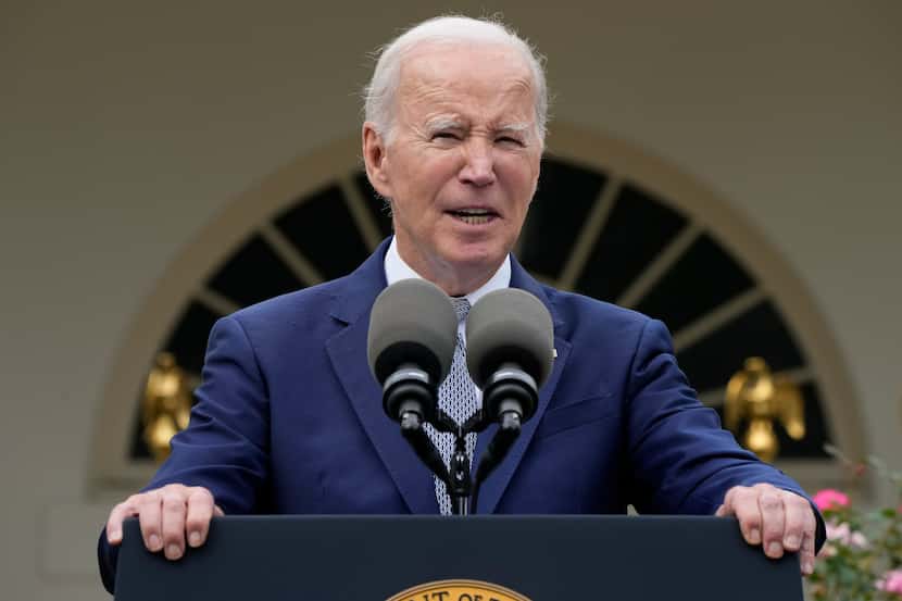 President Joe Biden says he'll travel to Michigan next week to join striking autoworkers on...