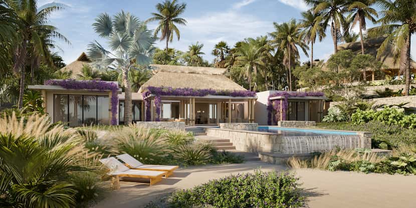 Villas at the resort will be designed to create a residential feel.