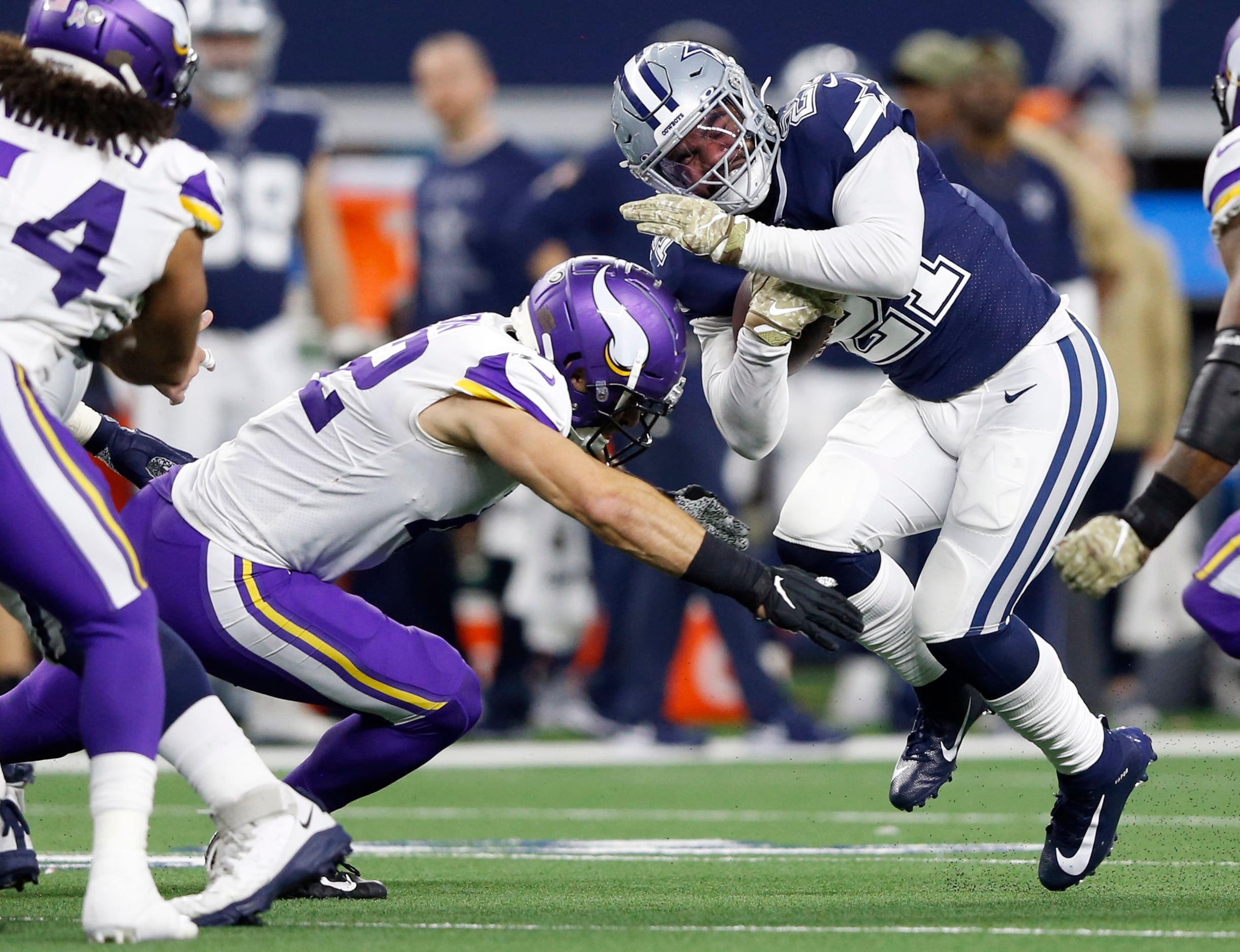 What channel is the Cowboys vs. Vikings Sunday Night Football game