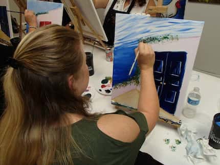 Painting With a Twist has several locations in D-FW.