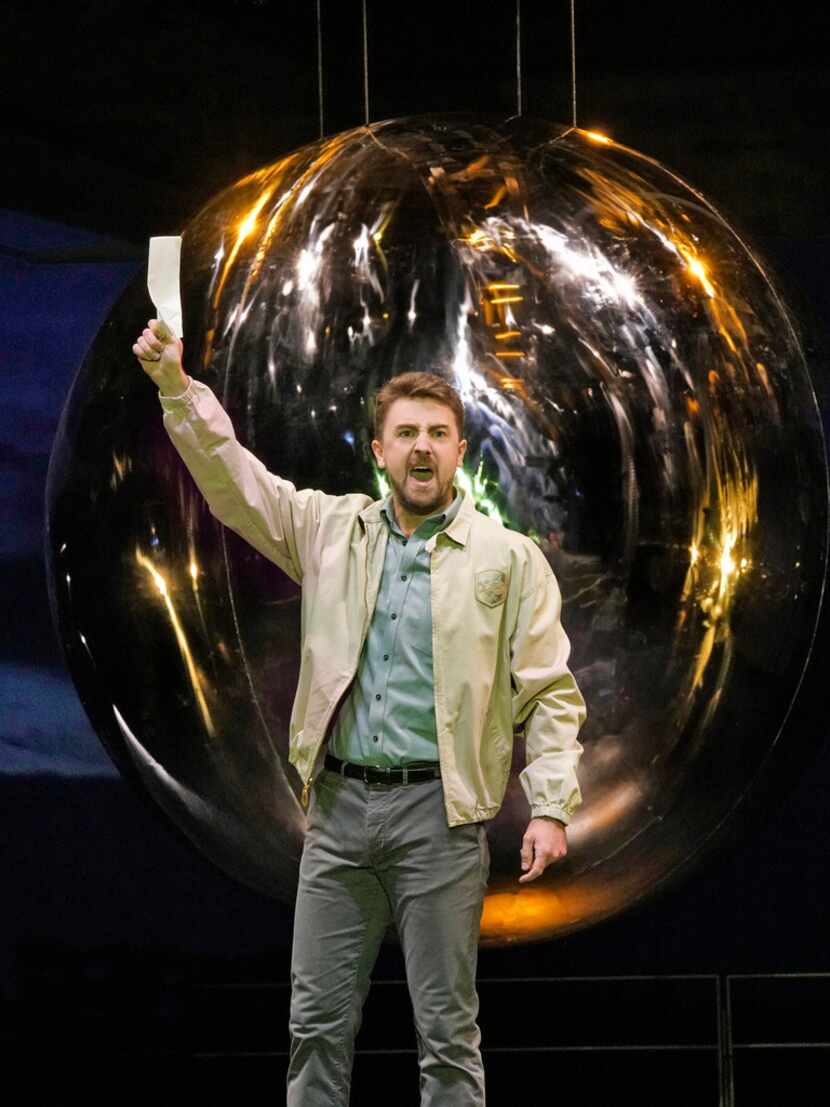 Ben Bliss as Robert Wilson in "Doctor Atomic" at the Santa Fe Opera.