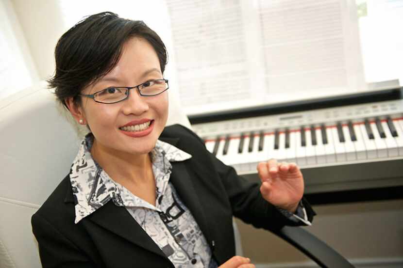 Dr. Xi Wing, associate professor of music composition at Southern Methodist University....