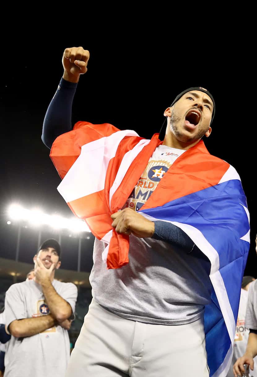 Carlos Correa guió a Astros a la Serie Mundial. Foto Getty Images