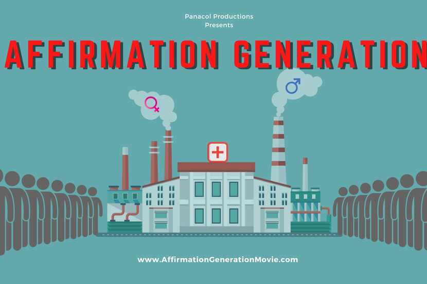 The cover image of Affirmation Generation, a new documentary about the dangers of...