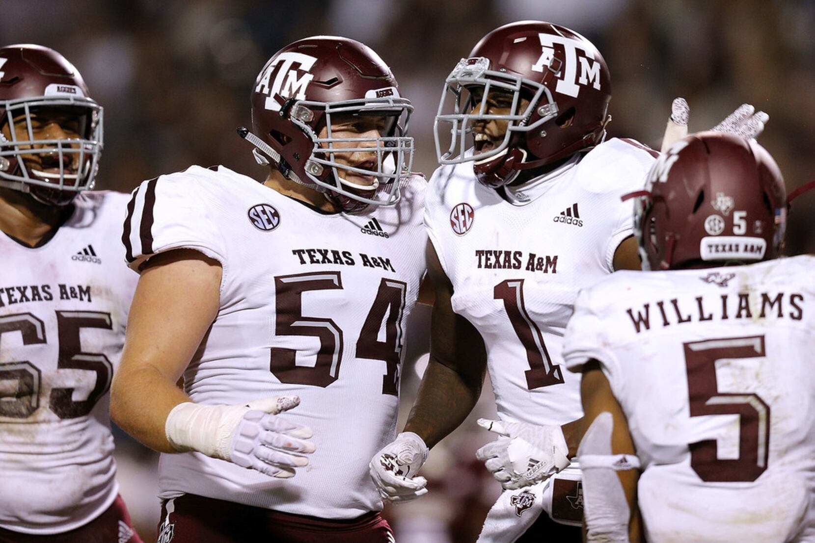 Starkville, MS, USA. 27th Oct, 2018. Texas A & M defensive lineman