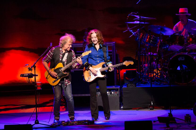 Bonnie Raitt performed with guitarist George Marinelli at the Winspear Opera House in Dallas...