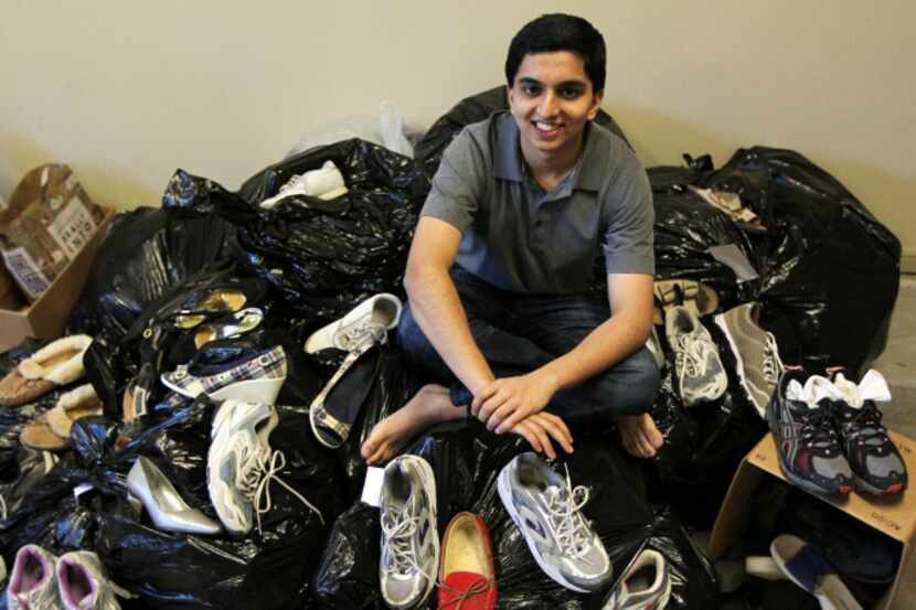 Aarav Chavda, 17, founded Earthwalkers Charities in 2011.  He's a student at St. Mark's in...