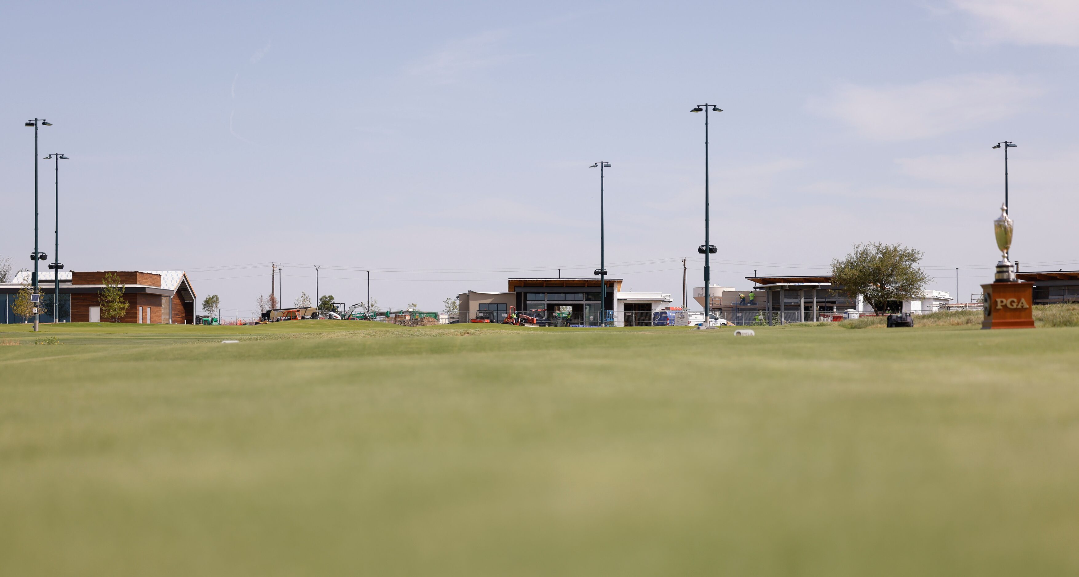 The first hole at PGA Frisco golf course in Frisco on Tuesday, Aug. 16, 2022. 