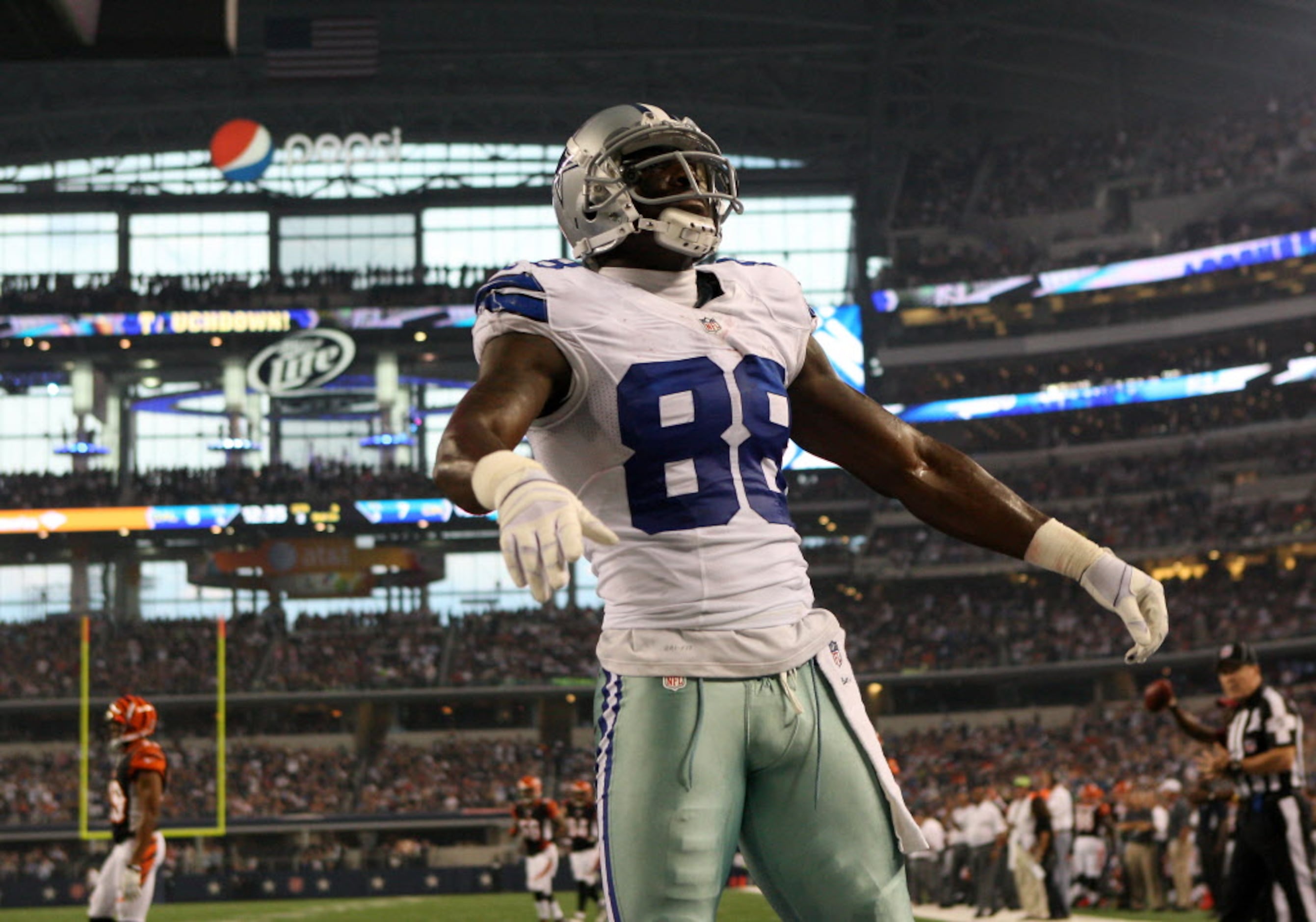 Dallas Cowboys Drew Pearson,Michael Irvin and Dez Bryant