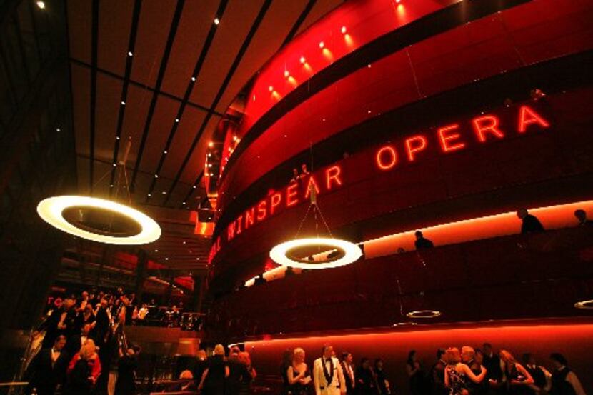 The Margot and Bill Winspear Opera House during AT&T Performing Arts Center's black-tie gala...