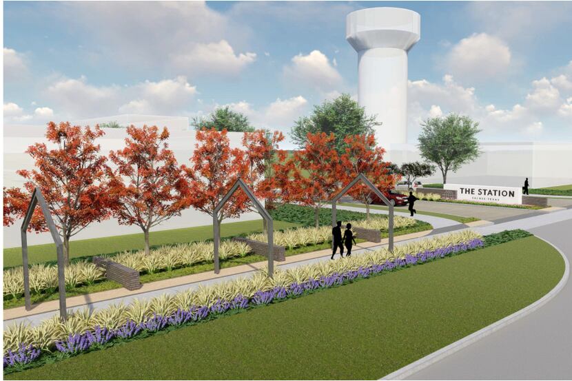 The Station mixed-use project in Sachse will start construction this week.