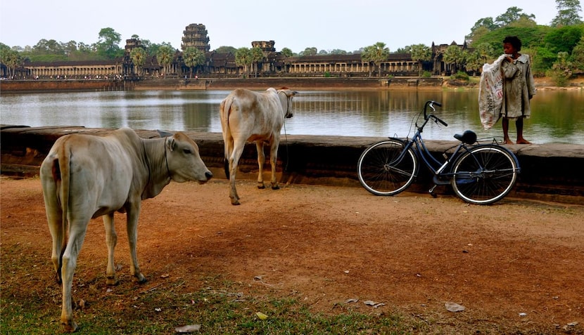 Angkor Wat’s  elaborate water system, which includes moats, canals and reservoirs, was built...