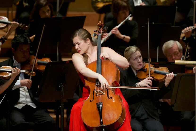 Cello soloist Alisa Weilerstein performs the Prokofiev Sinfonia concertante with Dallas...