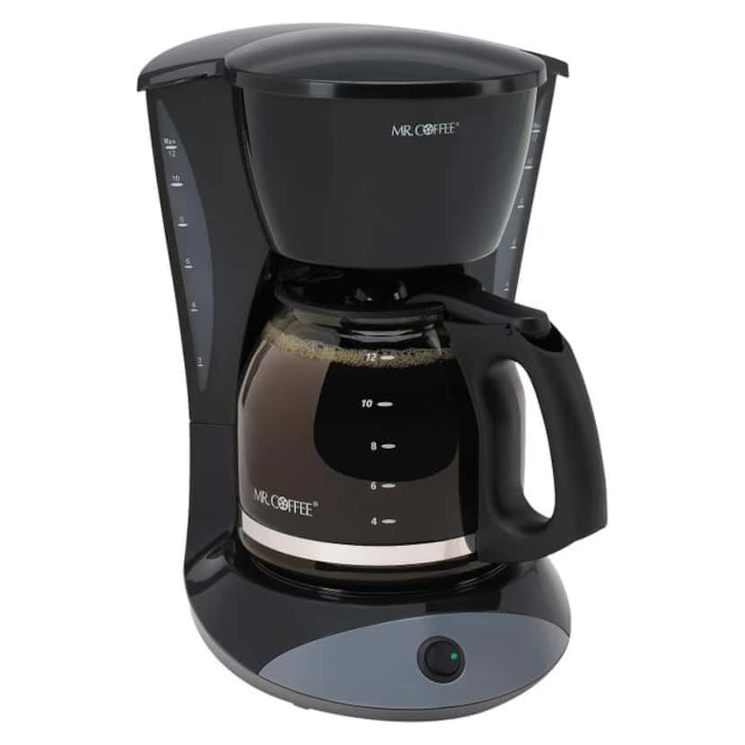 
With a 12-cup capacity, Mr. Coffee Switch coffeemaker brews plenty to share. A Pause n...