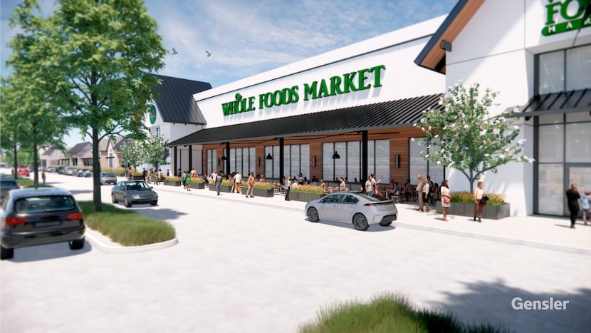 The West Grove retail center will be anchored by Whole Foods Market.