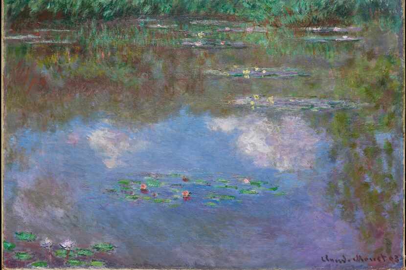 The Water Lily Ponds (Clouds), 1903, by Claude Monet is part of the Dallas Museum of Art's...