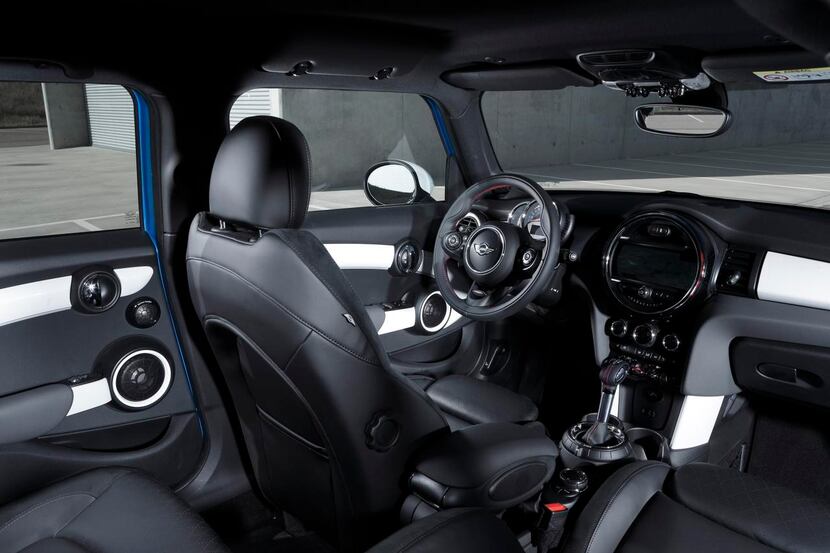 
The center stack in the 2015 Mini Cooper S Hardtop replaces the giant traditional...