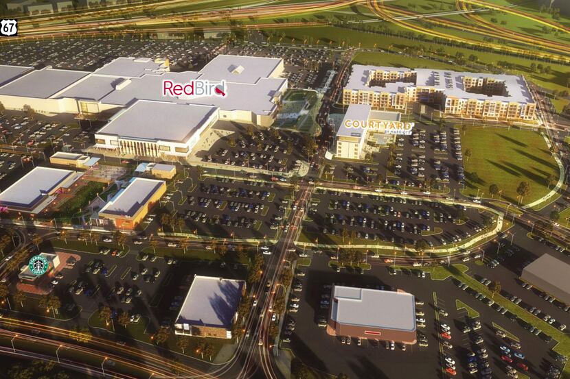 Palladium USA later this week will kick off the apartment portion of the RedBird Mall redo.