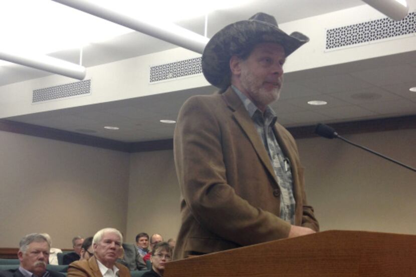 Rock star Ted Nugent testified before the House Committee on Culture, Recreation and Tourism...