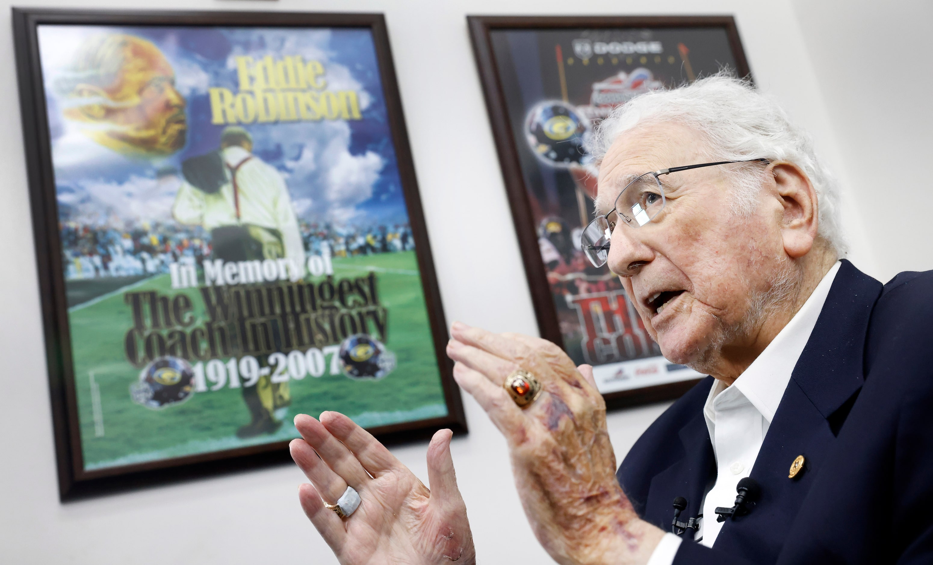 Longtime State Fair Classic emcee and sports announcer Bill Melton told stories following...