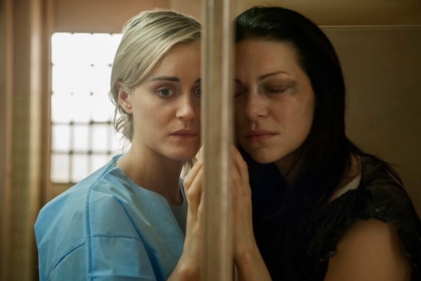 Taylor Schilling and Laura Prepon in season 3