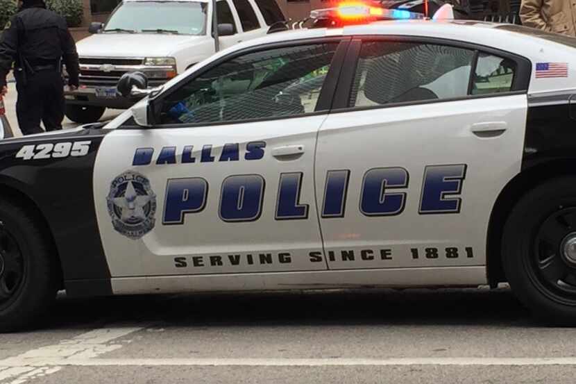 A Dallas police officer was fired on Tuesday.